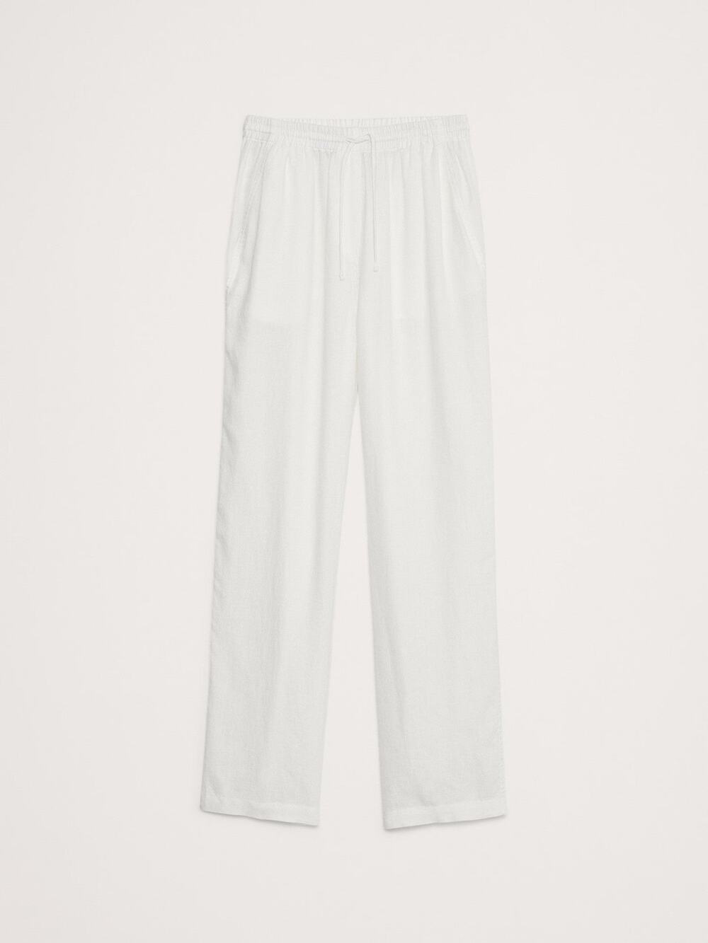 Banana Republic Linen Pull-On Ankle Pant - XXS